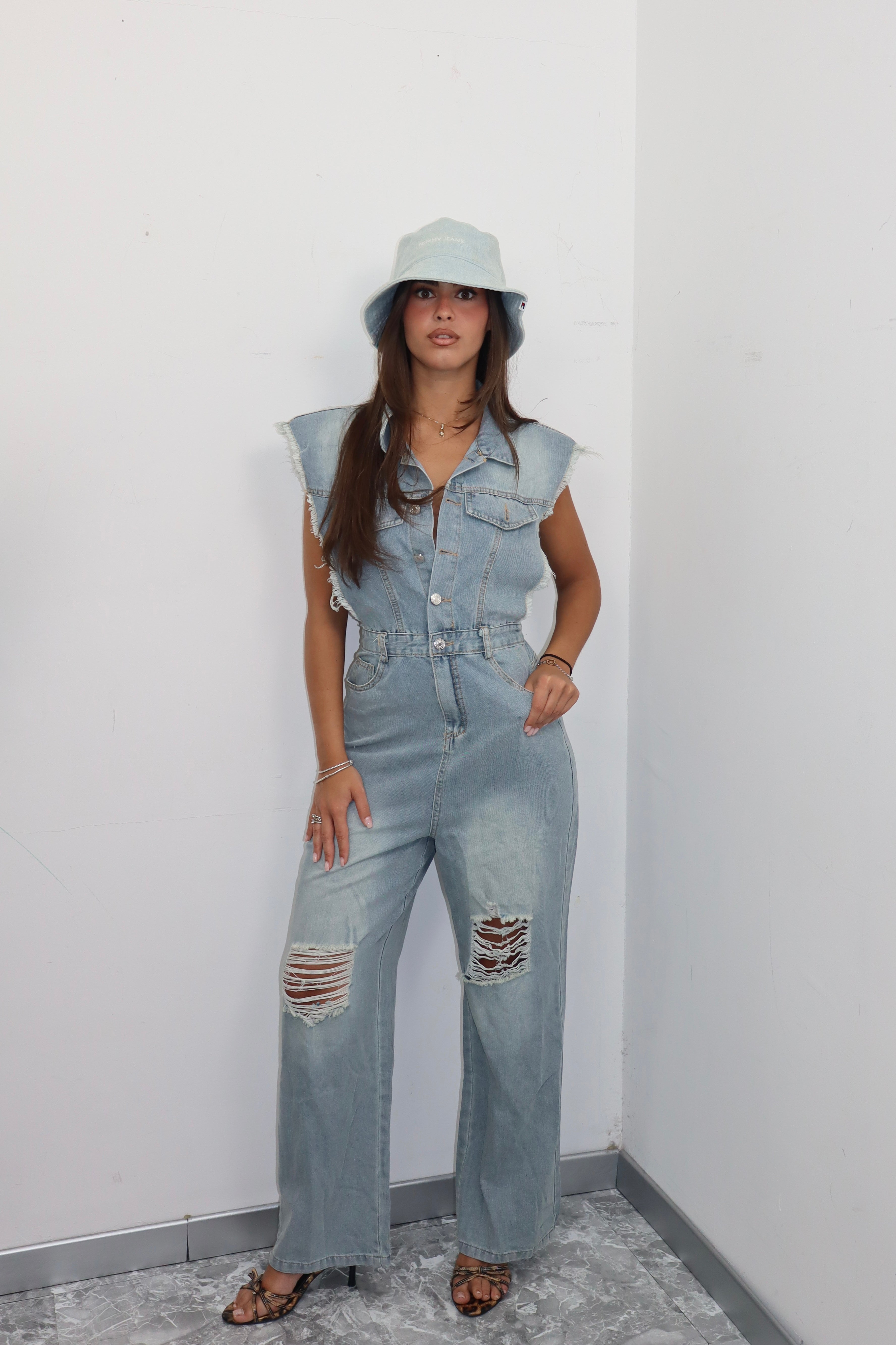 Tuta denim ‘Chill’
