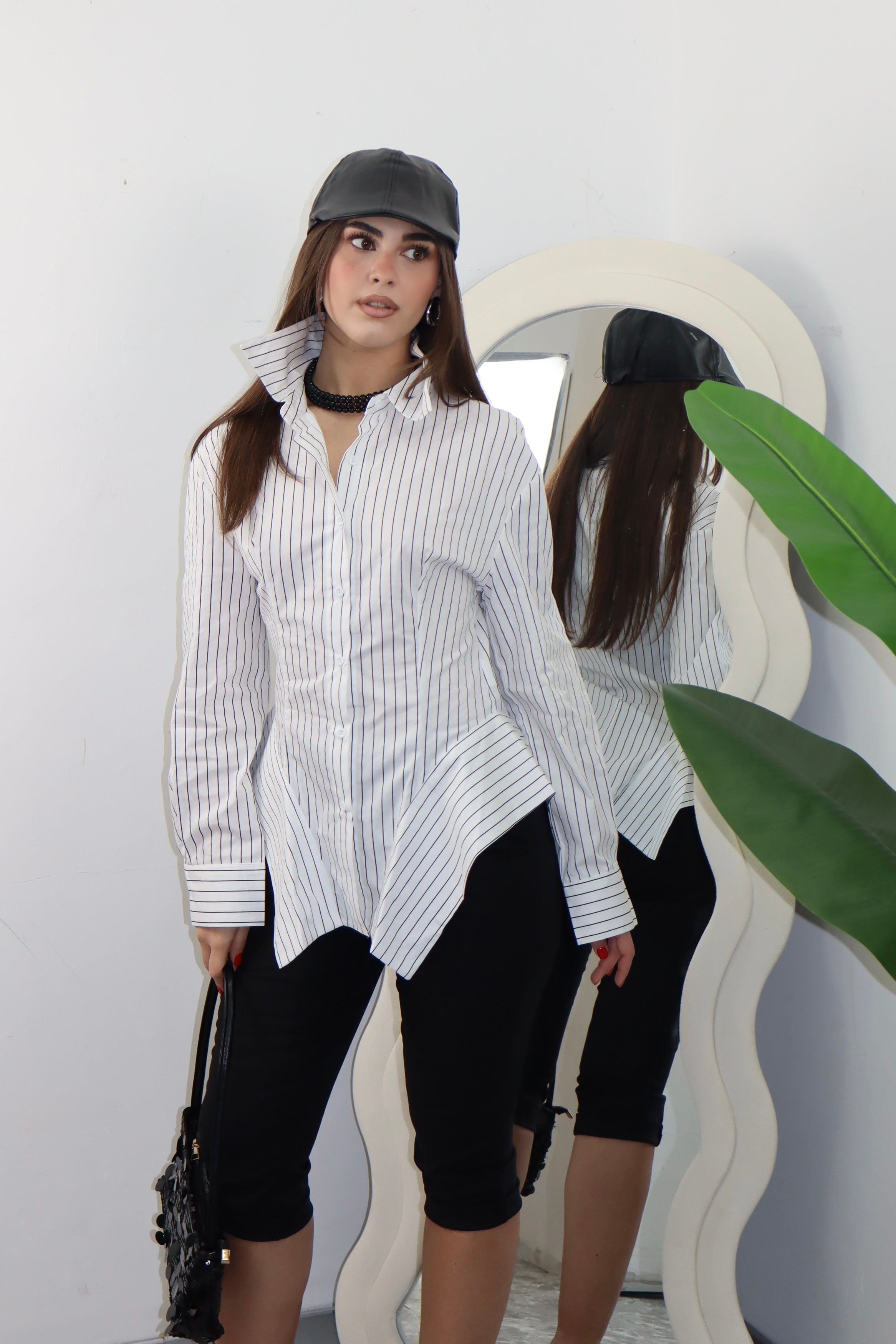 Camicia Ludo B&W