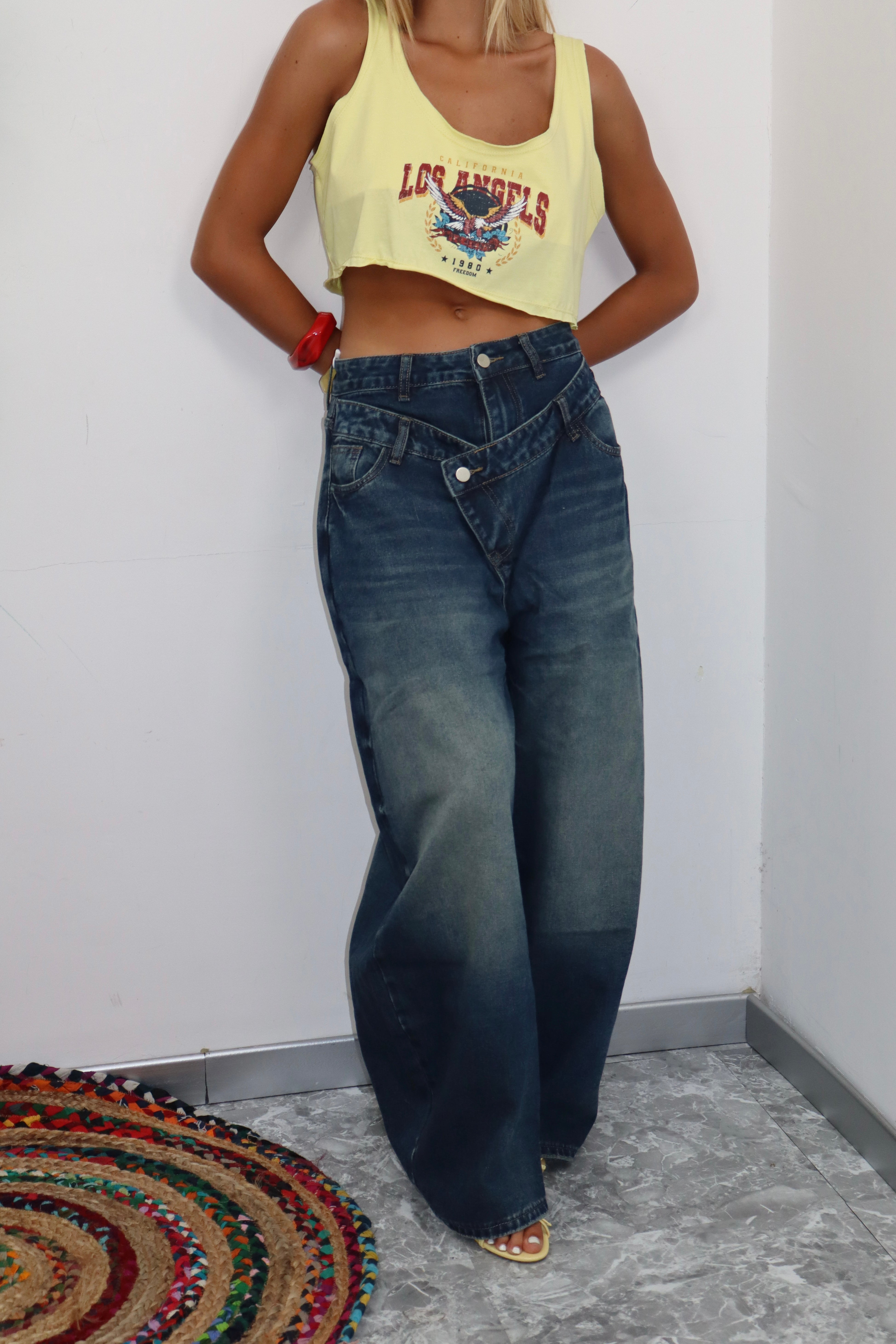 Jeans baggy double