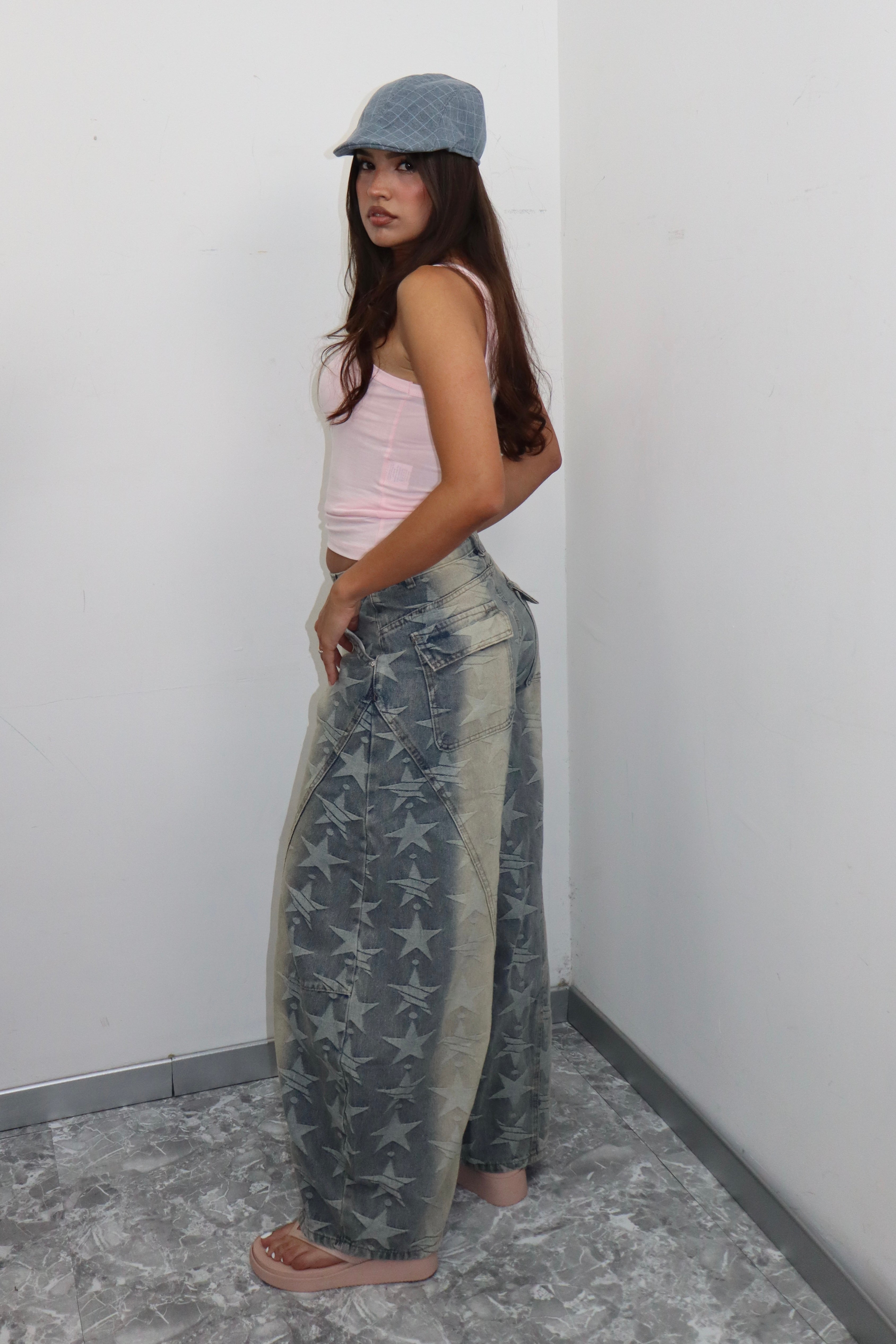 Jeans baggy stars