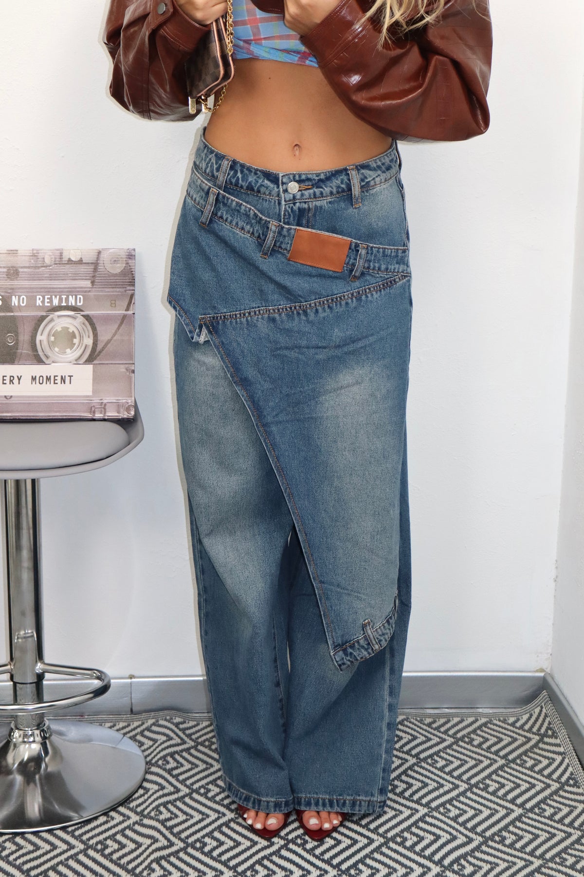 Jeans Cross Overlap