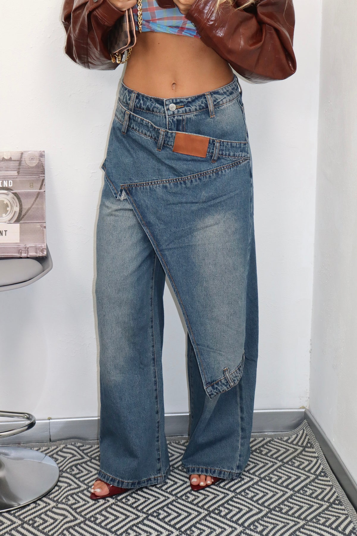 Jeans Cross Overlap