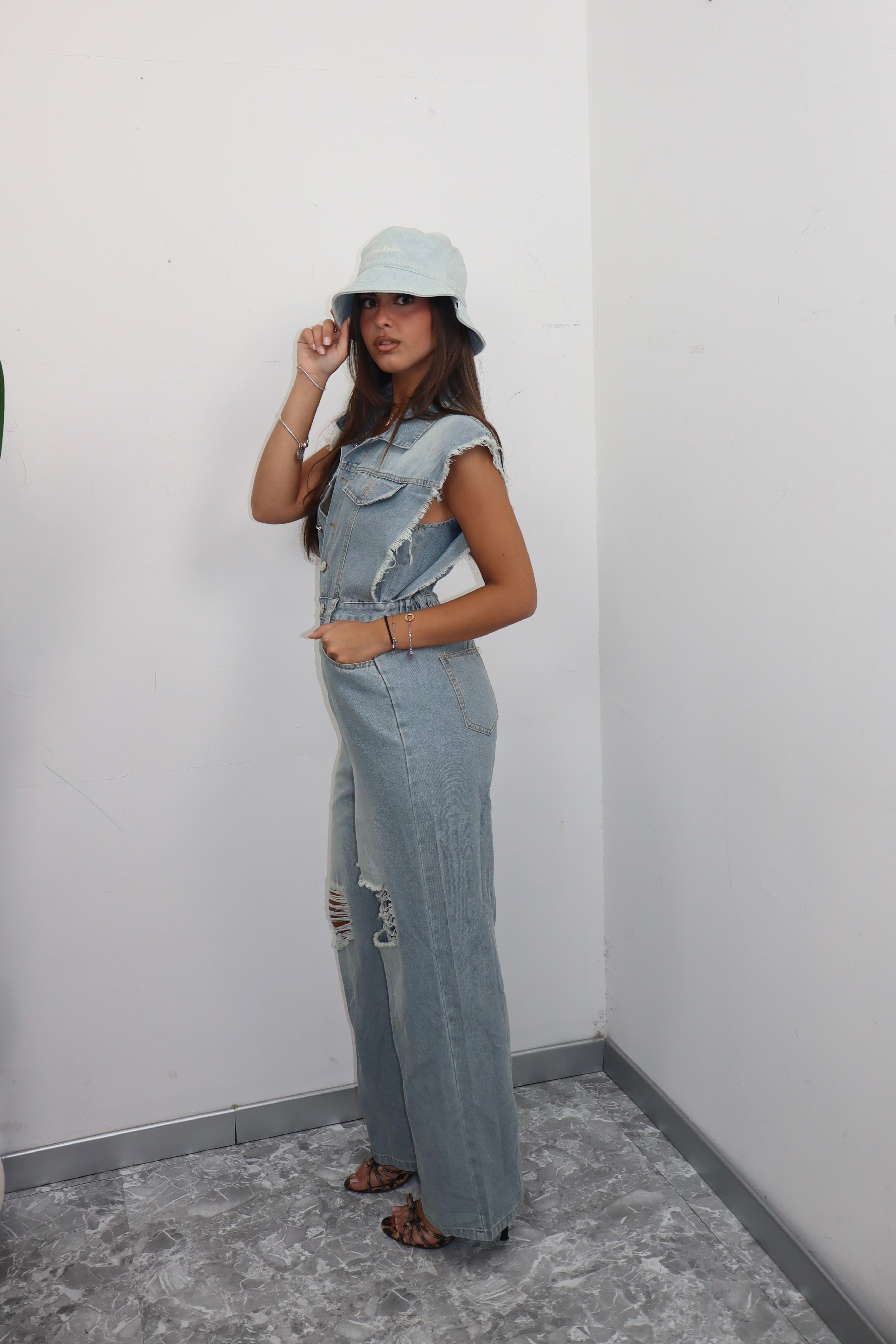 Tuta denim ‘Chill’