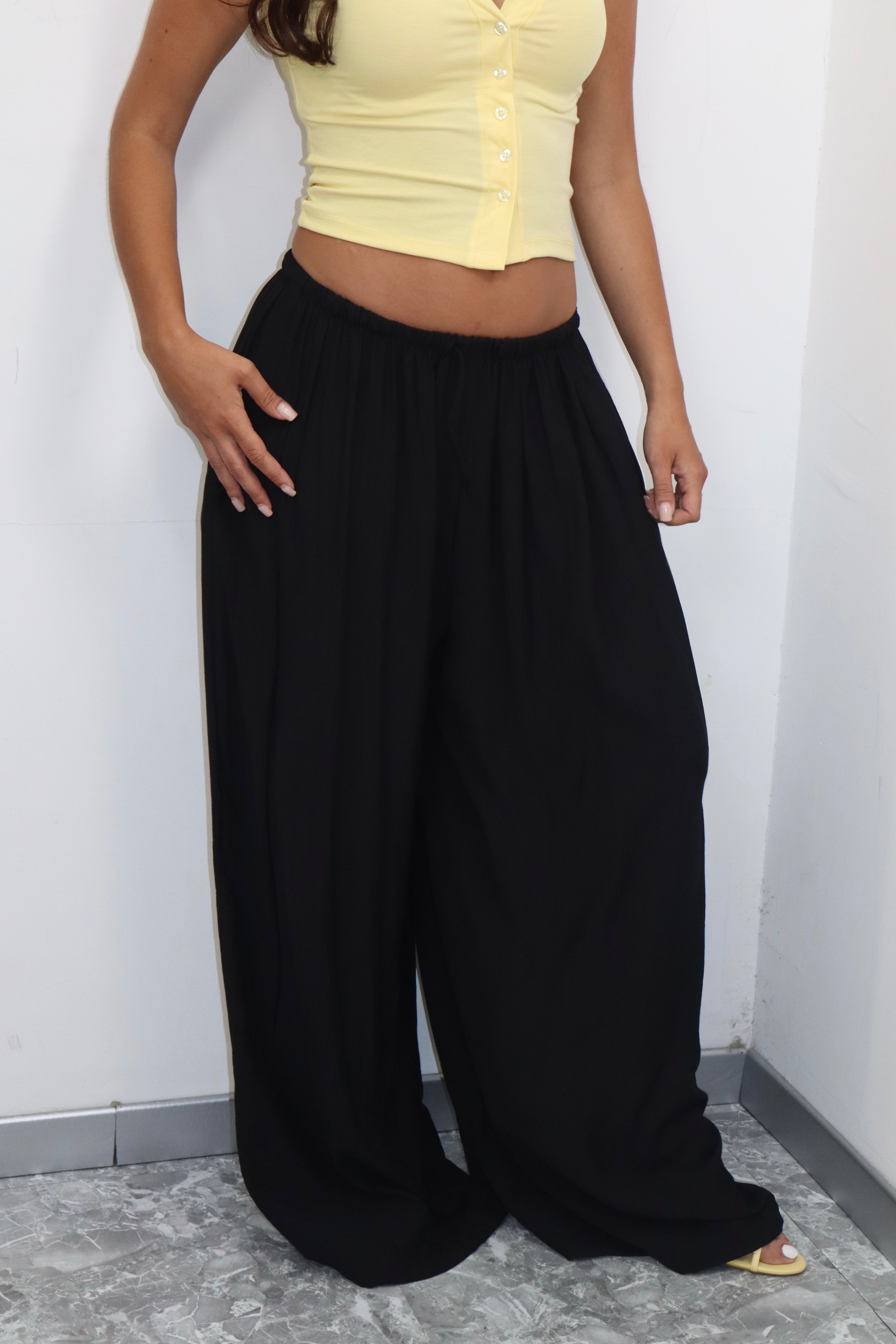 Pantaloni eff.lino
