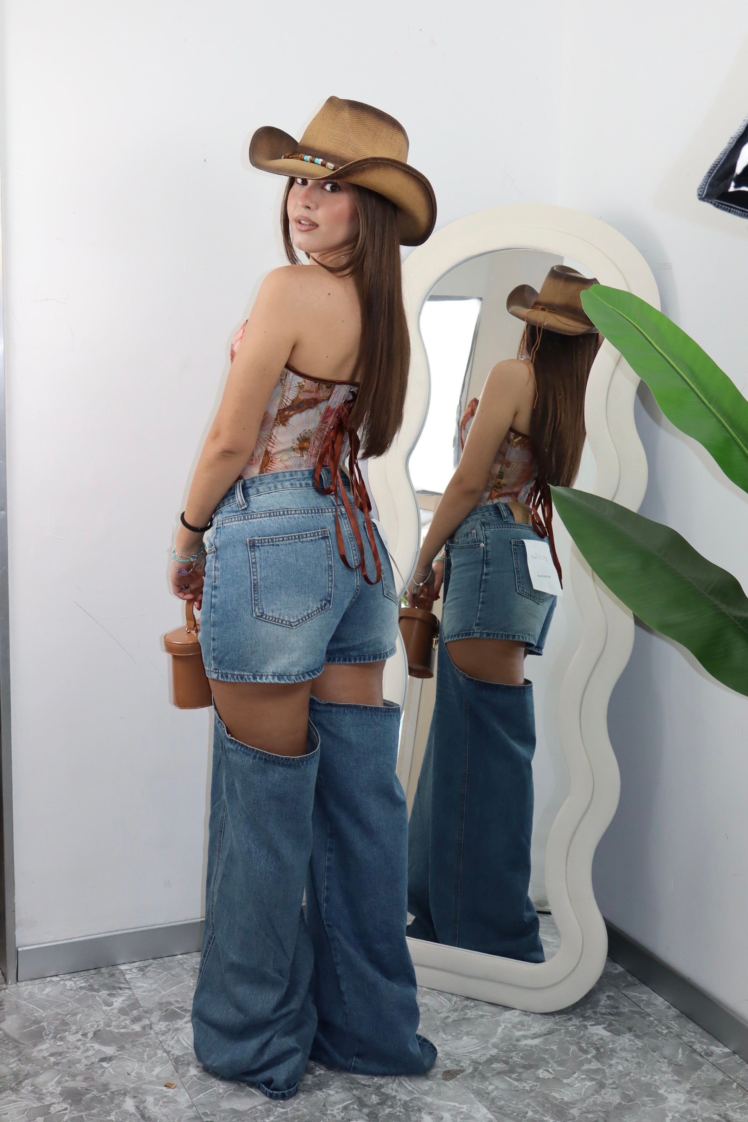 Jeans perfect ‘two in one’